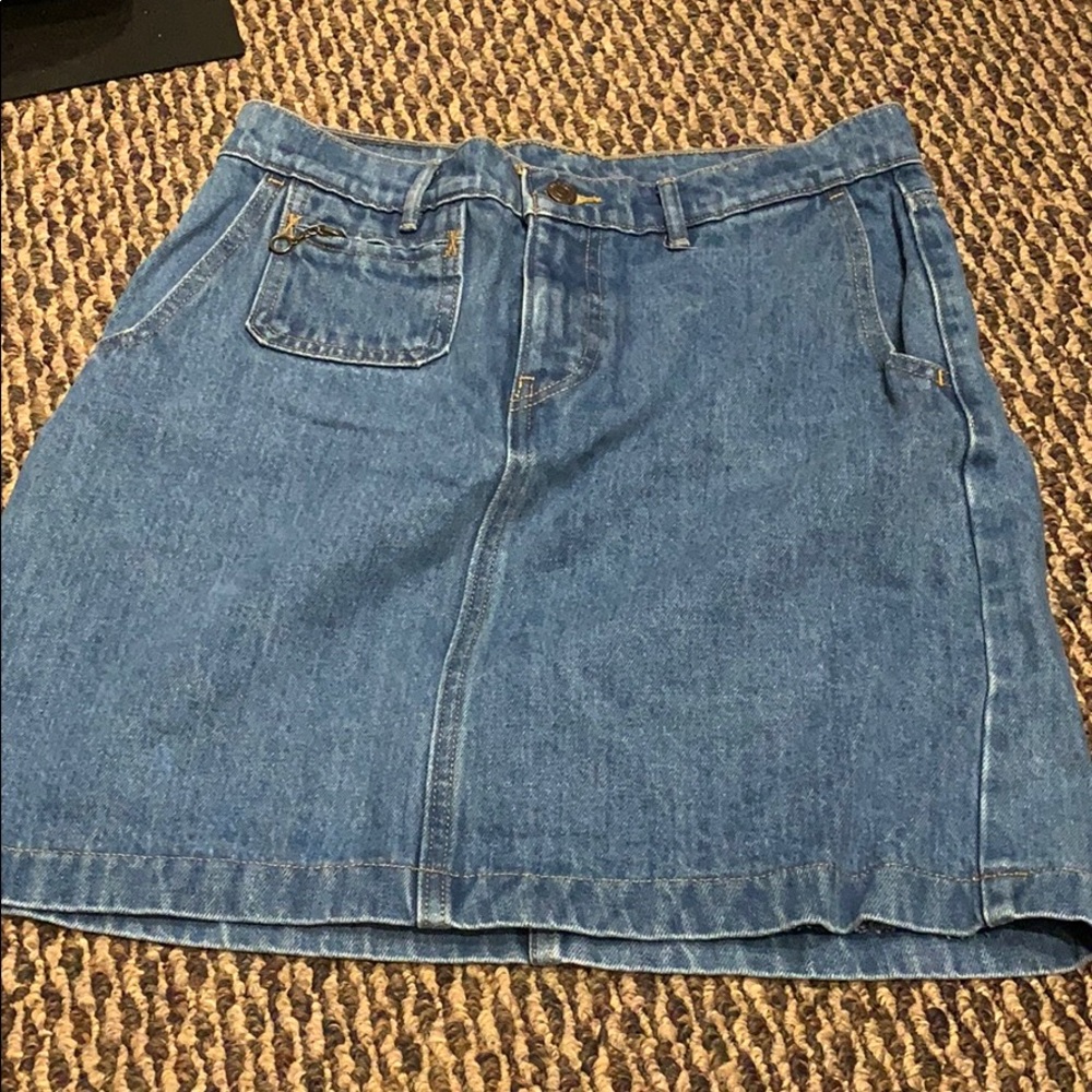 Jean skirt